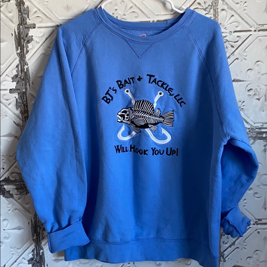 Cute Cozy Bait And Tackle Fishing Sweatshirt